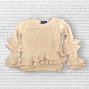 Andy & Evens | Shimmer | Ruffle |Sweater
